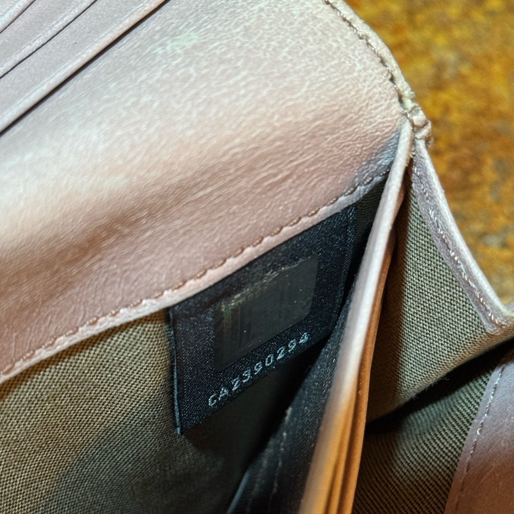 Fendi Metallic Continental Wallet - Picture 8 of 14